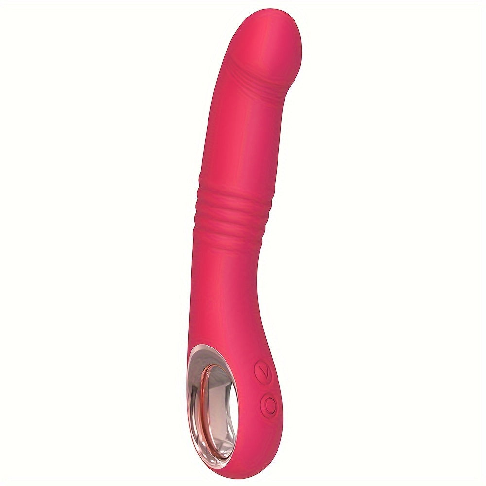 Adult Silicone Rechargeable Dual Vibration Toy for Women and Couples
