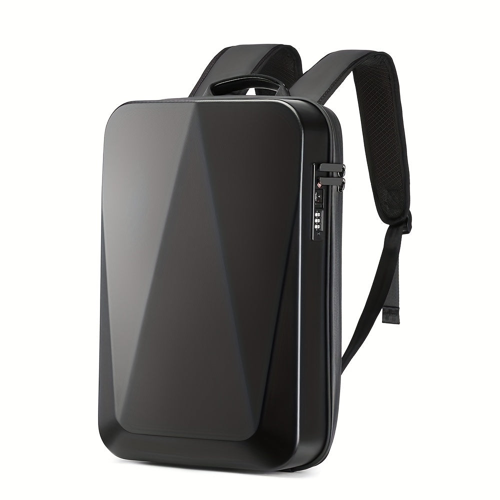 Men's Expandable Travel Backpack Water-Resistant Anti-Theft Charging Shoulder Bag