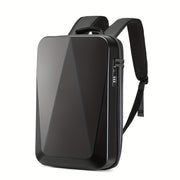 Men's Expandable Travel Backpack Water-Resistant Anti-Theft Charging Shoulder Bag