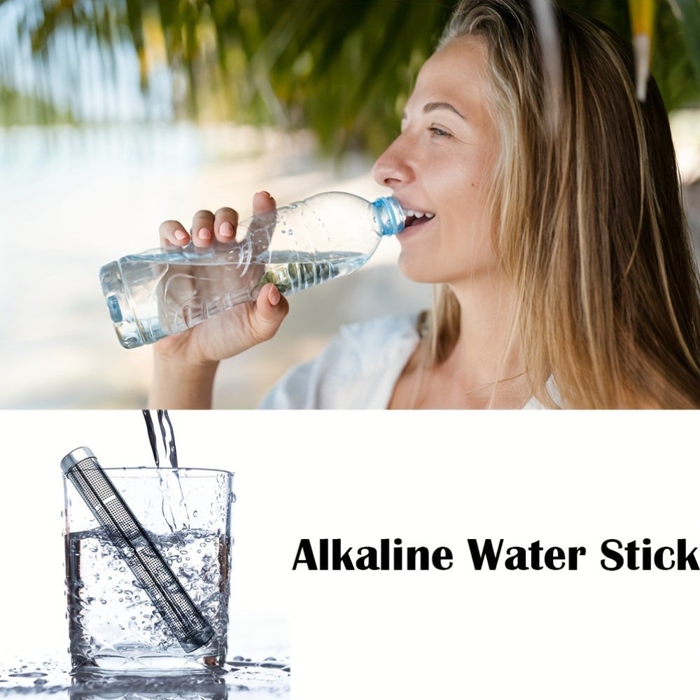 Portable Alkaline Water Stick for Hydration and Water Purification
