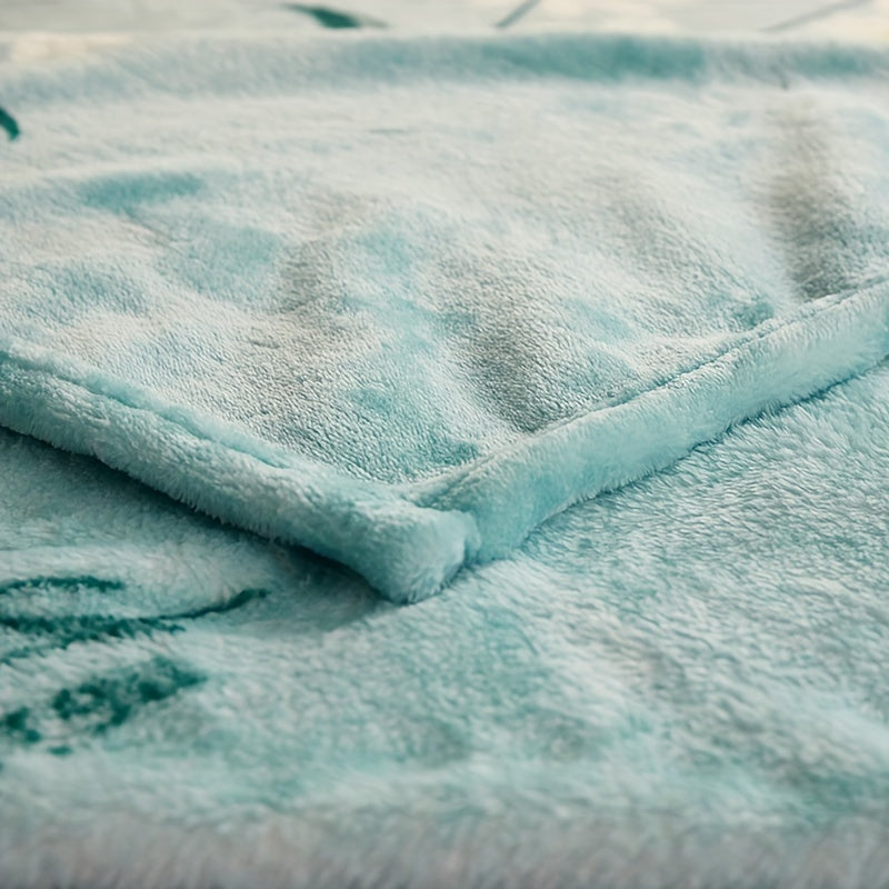 Coral Fleece Throw Blanket Double-Sided Thick Warm Couch Bed Sofa Travel