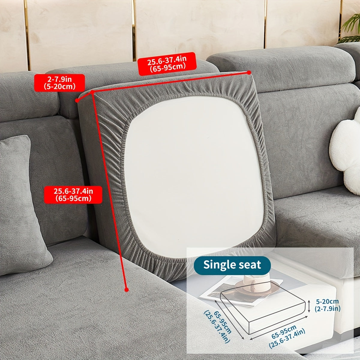 Нескользящая накидка на диван для всех сезонов, пылезащитный защитный чехол для мебели