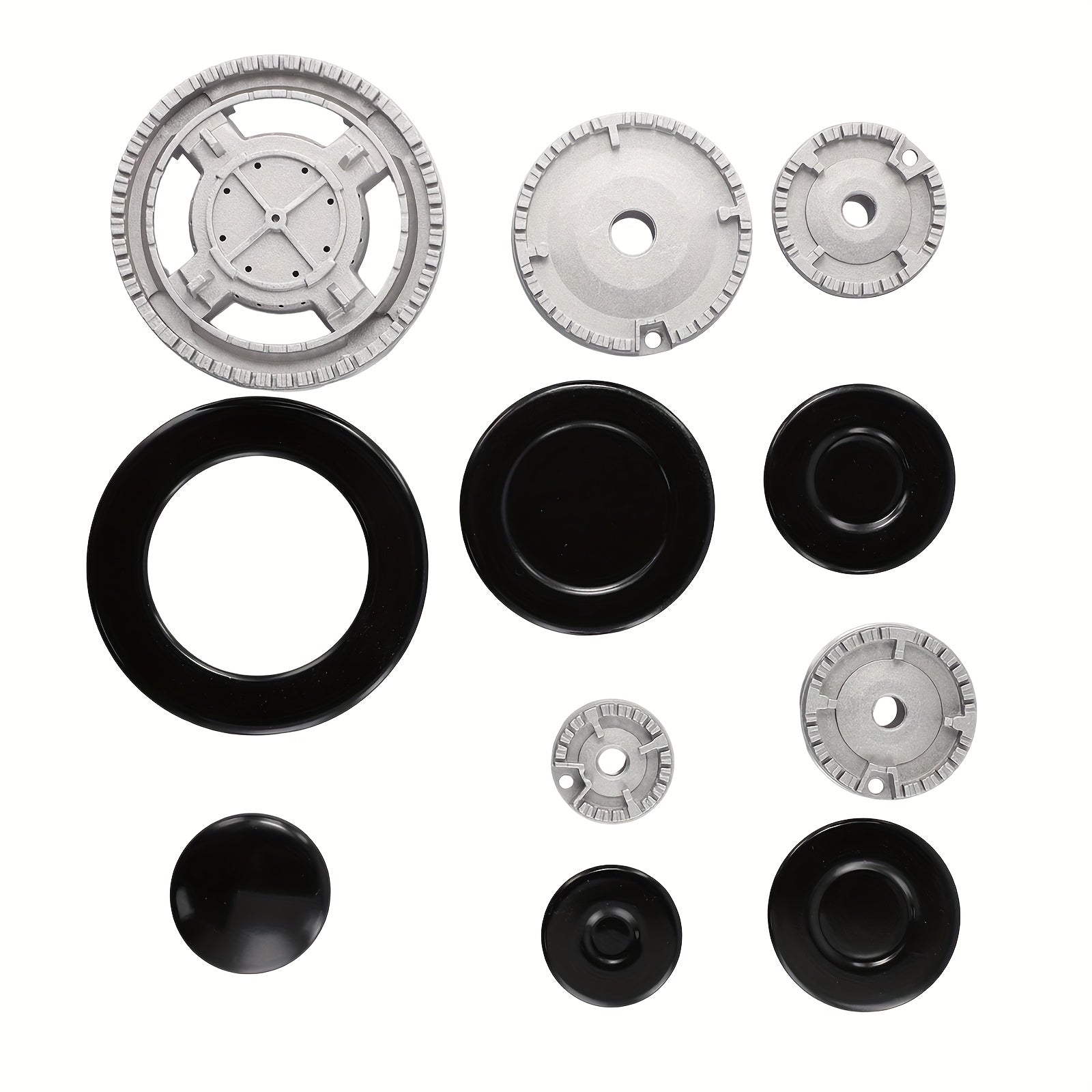 Upgrade your kitchen with stove's stable performance and heat distribution in Cooker Hat Set Oven Gas Hob