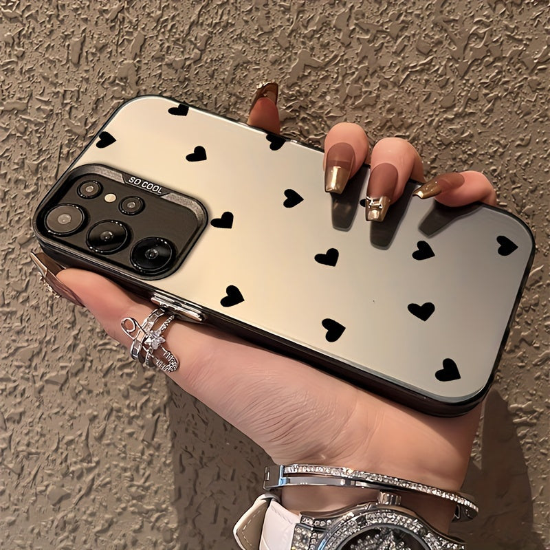 Чехол для телефона Full screen black love для различных моделей Samsung Galaxy, с модным дизайном и передовой технологией антипригарного покрытия.