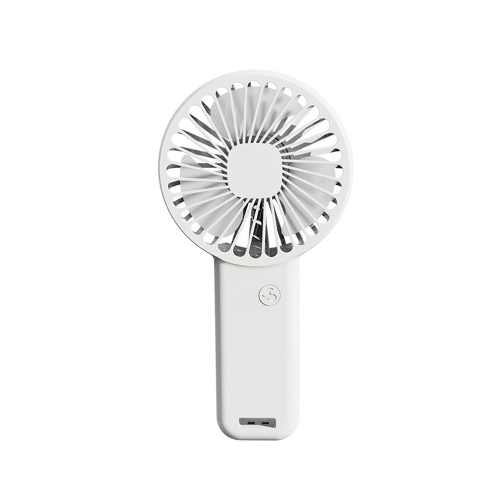 Portable Handheld USB Rechargeable Fan for Small Desktops and Eyelash Care