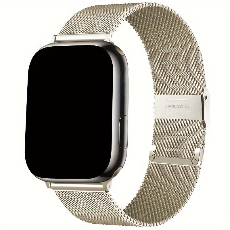 Stainless Steel Milanese Loop Watch Strap for Apple Watch Series 2-9 and Ultra