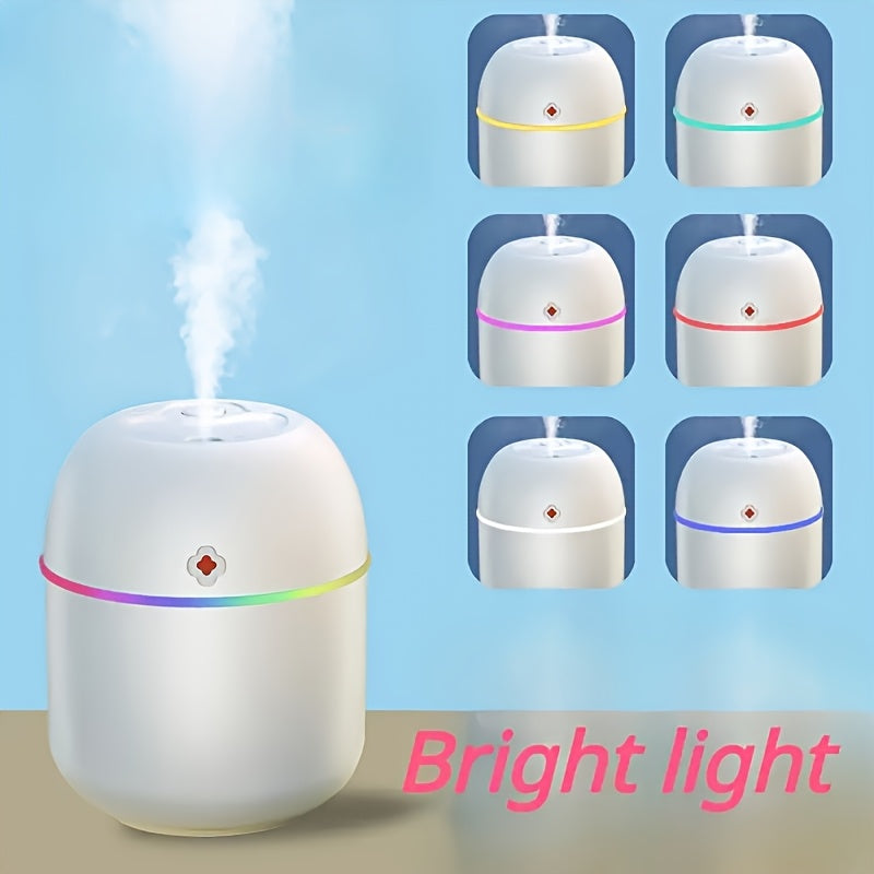 Portable USB Aromatherapy Diffuser Lamp Car Air Freshener Humidifier No Battery Required