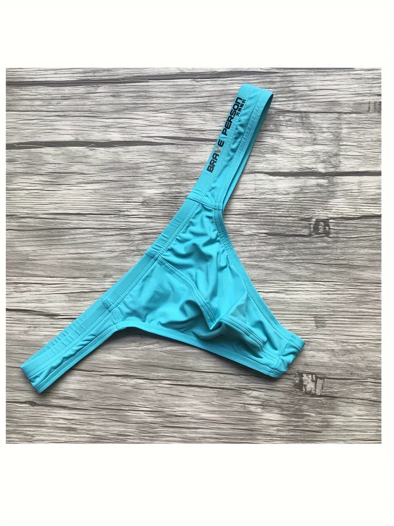 Men's Low-Waist Fitness T-Pants Stretch U-Shape Thongs