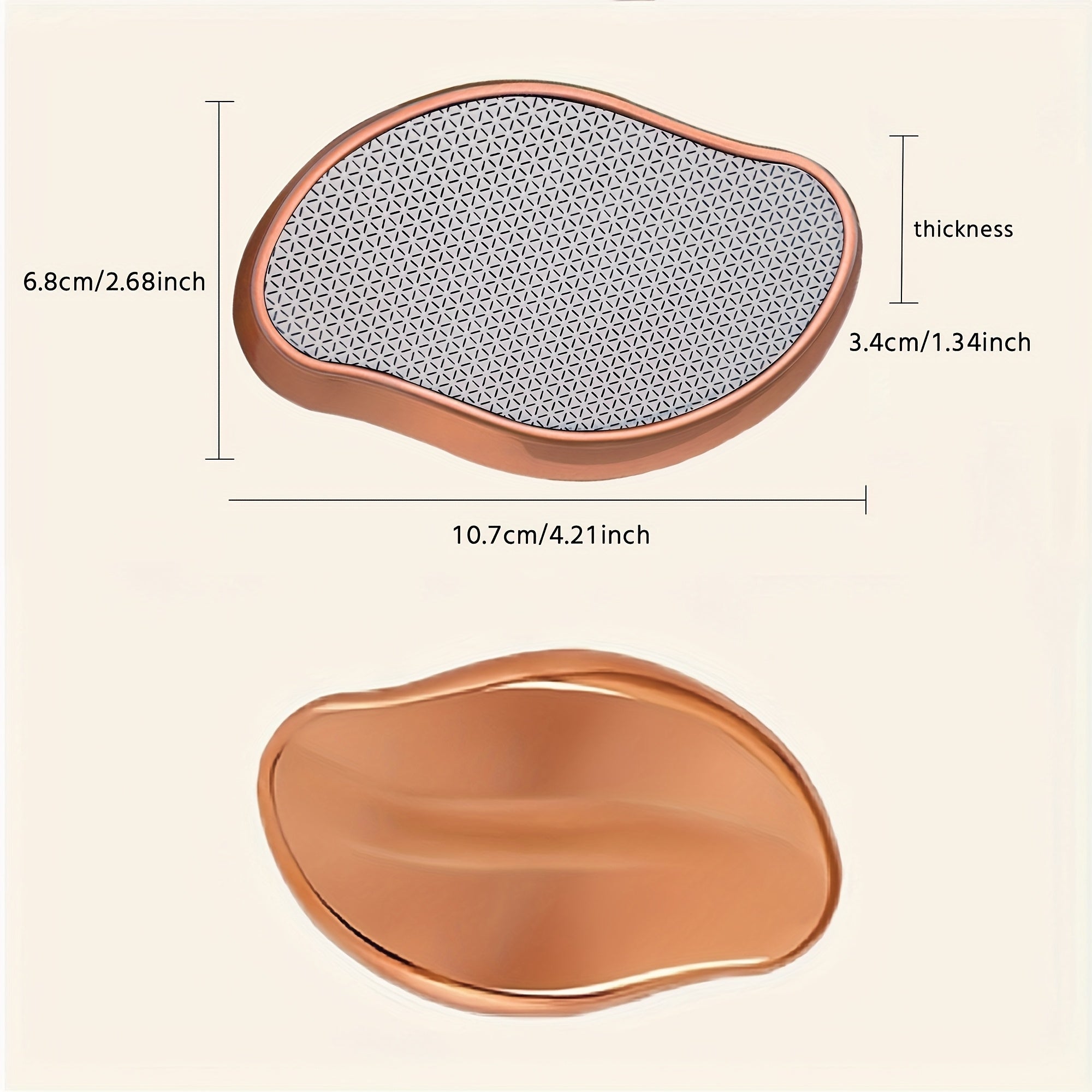 Унисекс-устройство для удаления волос кристаллами, многоразовое, водонепроницаемое, безболезненное, отшелушивание