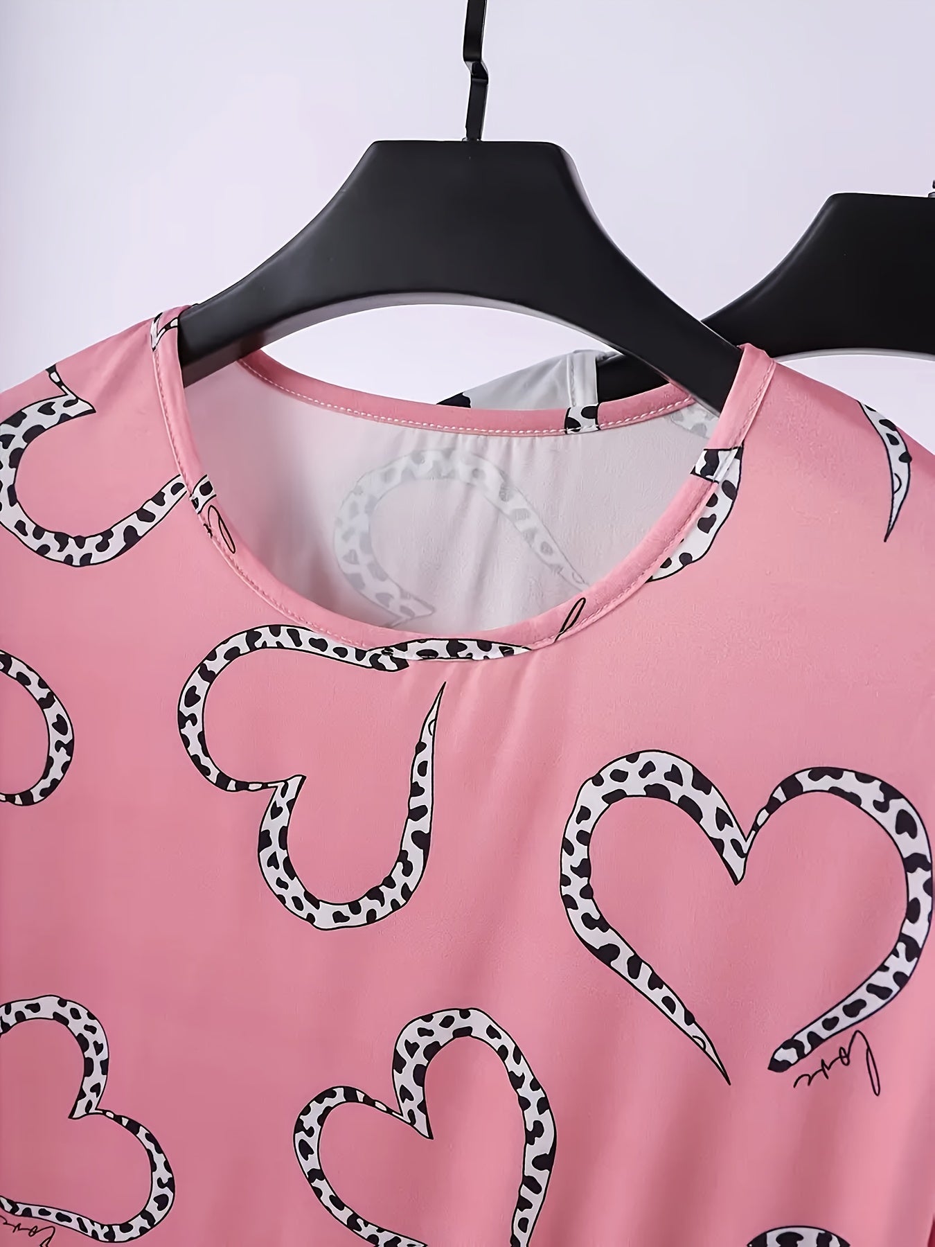 Женские ночные платья больших размеров для лета, с цветочным принтом бабочек, рюшеобразными краями, розовые, черные и белые