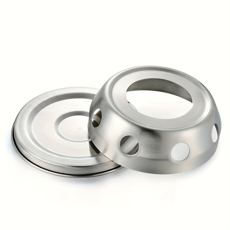 Stainless Steel Tea Warmer with Glass Kettle Insulation Base for Home Hotel Use