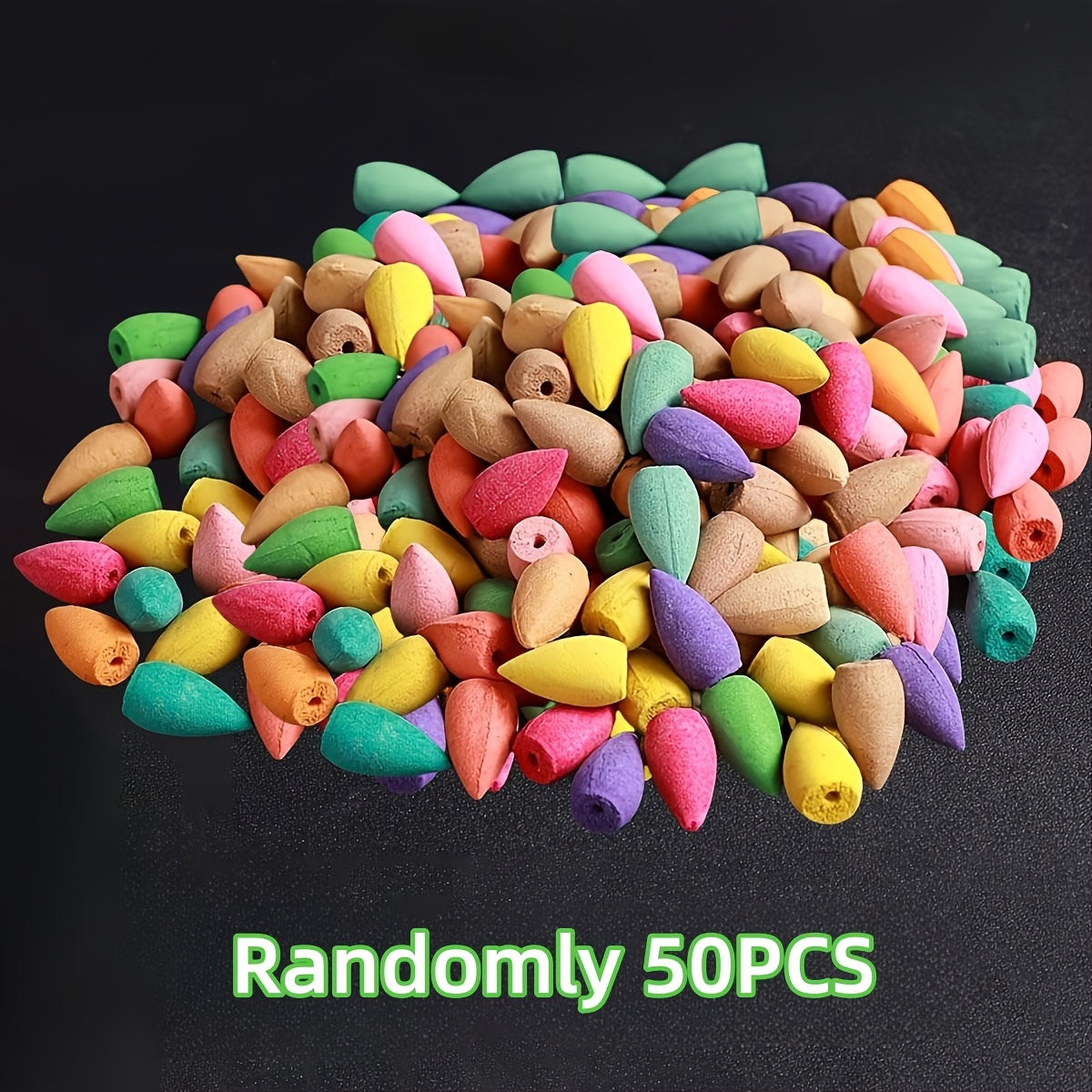 Assorted Scented Incense Cones in Red Lavender Sandalwood Agarwood 50 100 300 Pieces