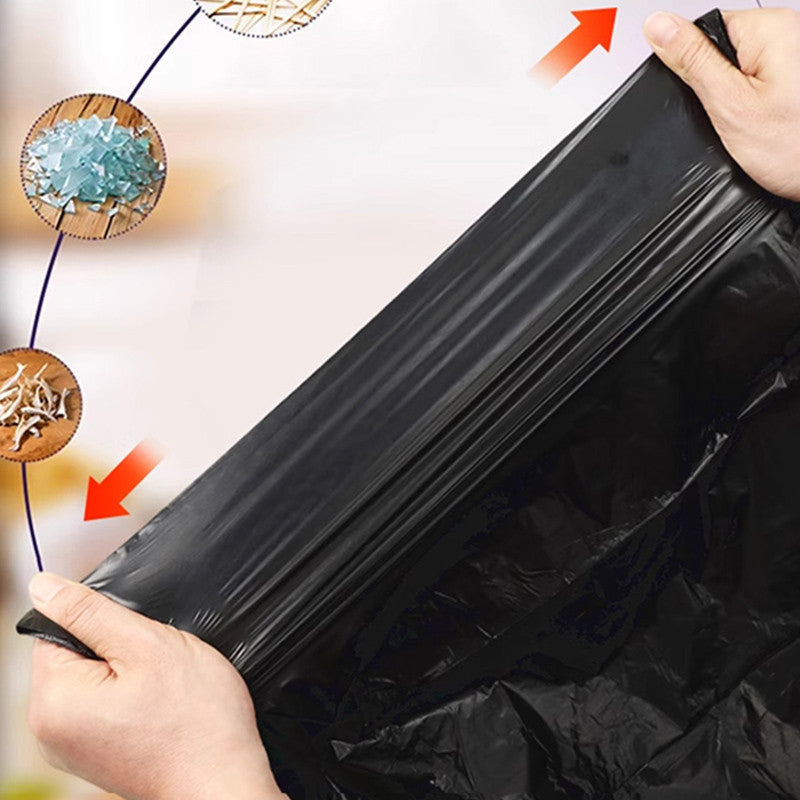 Og'ir yuk ko'taruvchi ipli axlat qoplari - Yuqori sig'im, kuchli va hidsiz oshxona, yotoqxona, yashash xonasi uchun - 10.43KG gacha ushlab turadi