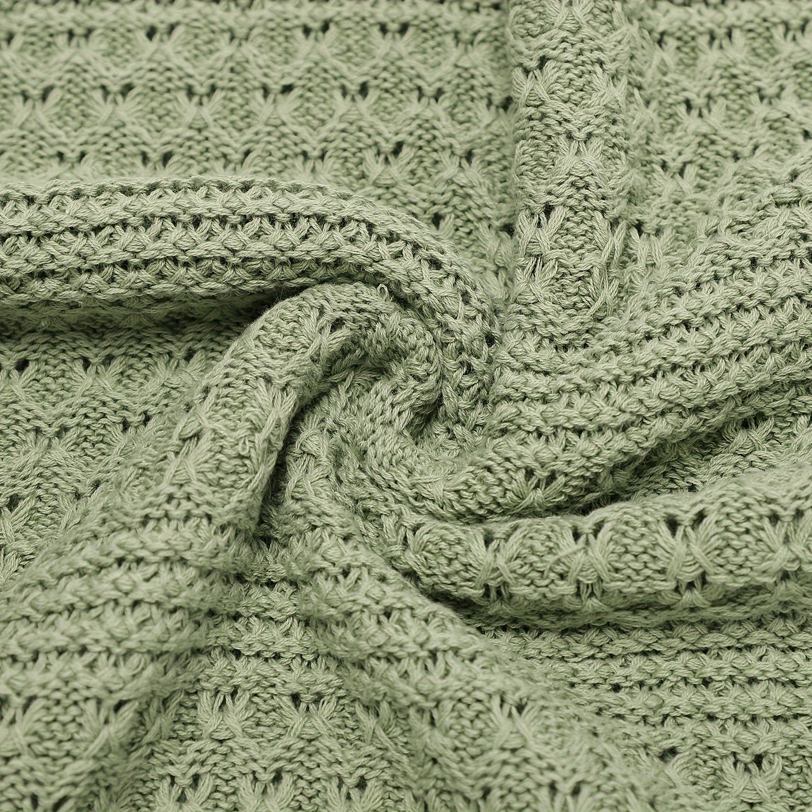 Havo o'tkazadigan to'qilgan yostiqcha, bolalar aravachasi va uy uchun, yengil yashil, osmon moviy, yozgi to'liq rang, shamol o'tkazmaydigan