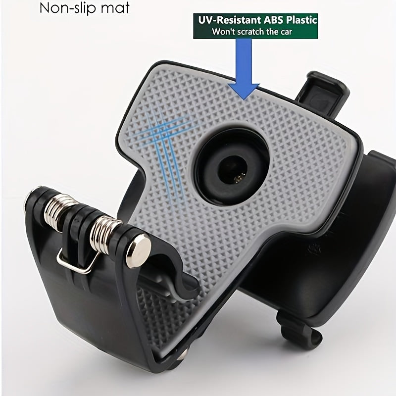 Soporte para teléfono de tablero giratorio de 360 grados, resistente al agua, material de PC