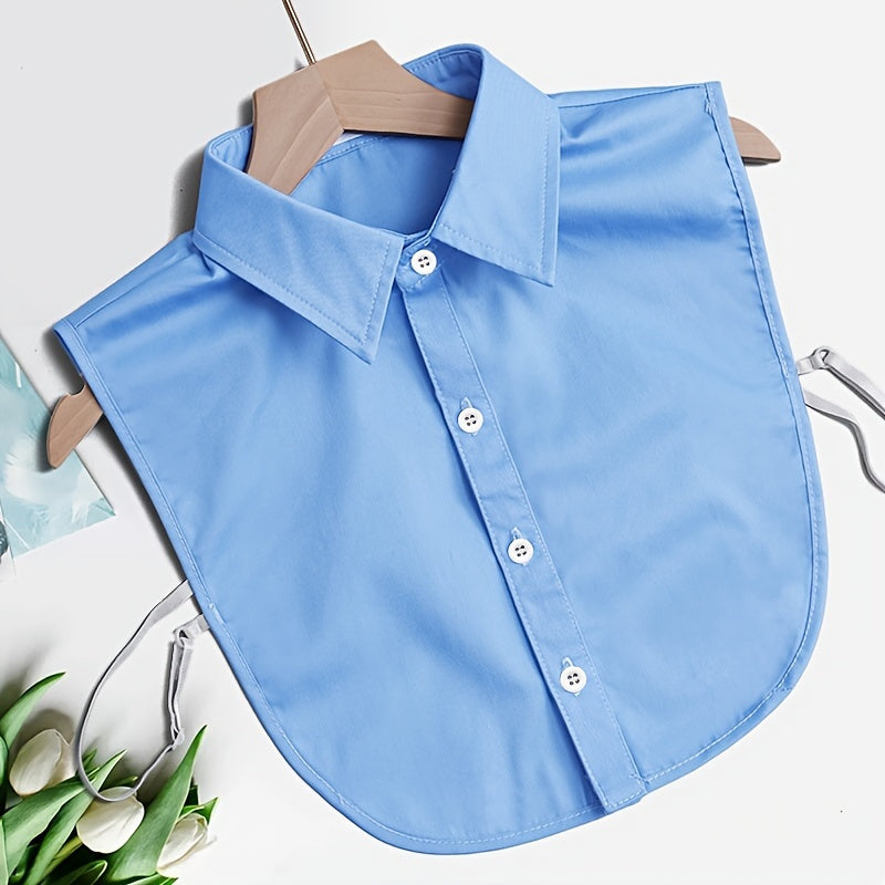 Erkaklar uchun ajraladigan polyester toʻqilgan kofta boʻynigʻi uchun aksessuar, uniseks