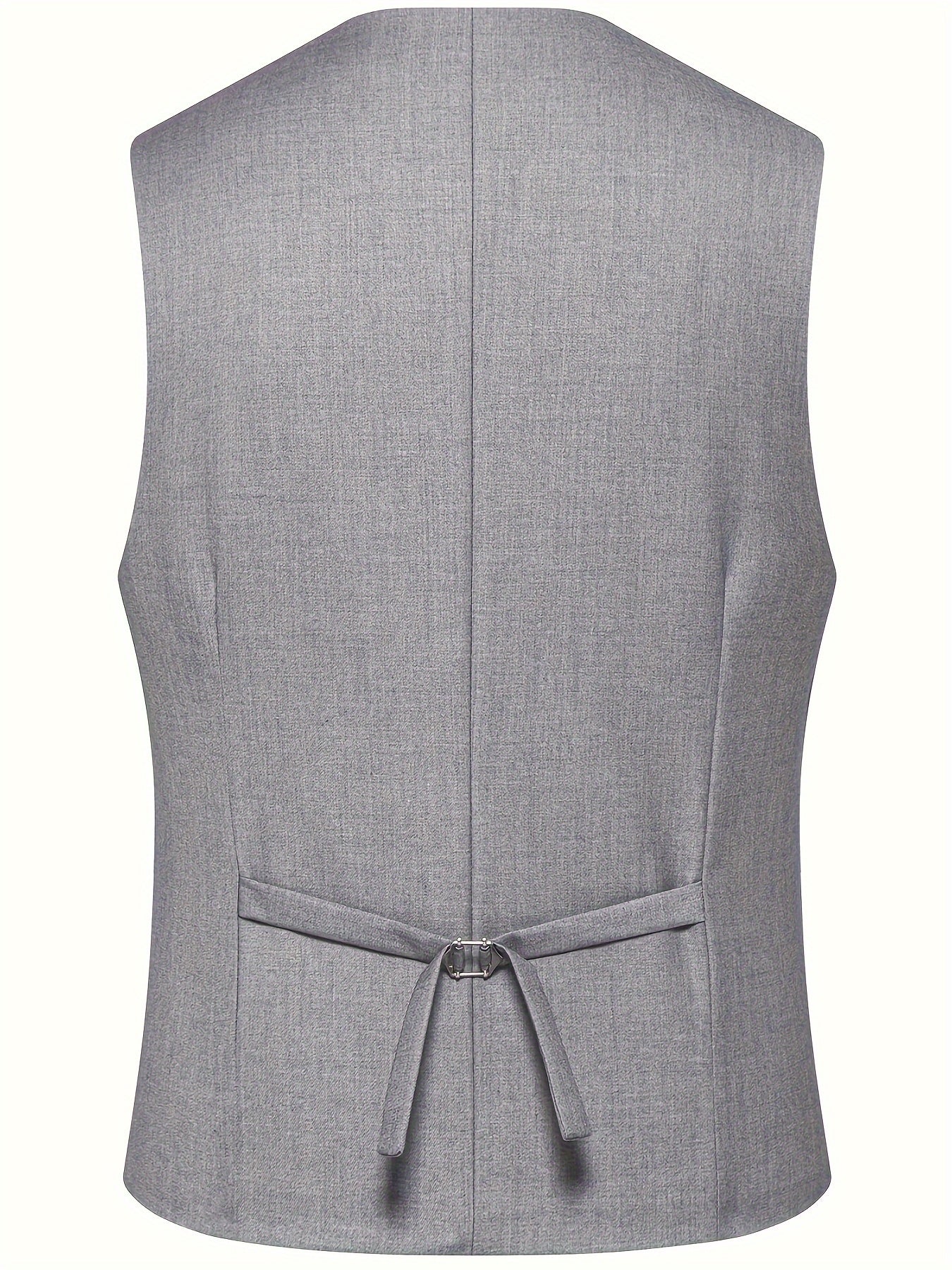 Мужской деловой костюм с узким кроем, 3 предмета, полиэстер, вискоза, однотонная эластичная ткань