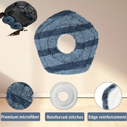 Set of 4 Replacement Vacuum Mop Pads for Robot Cleaners with Clothes