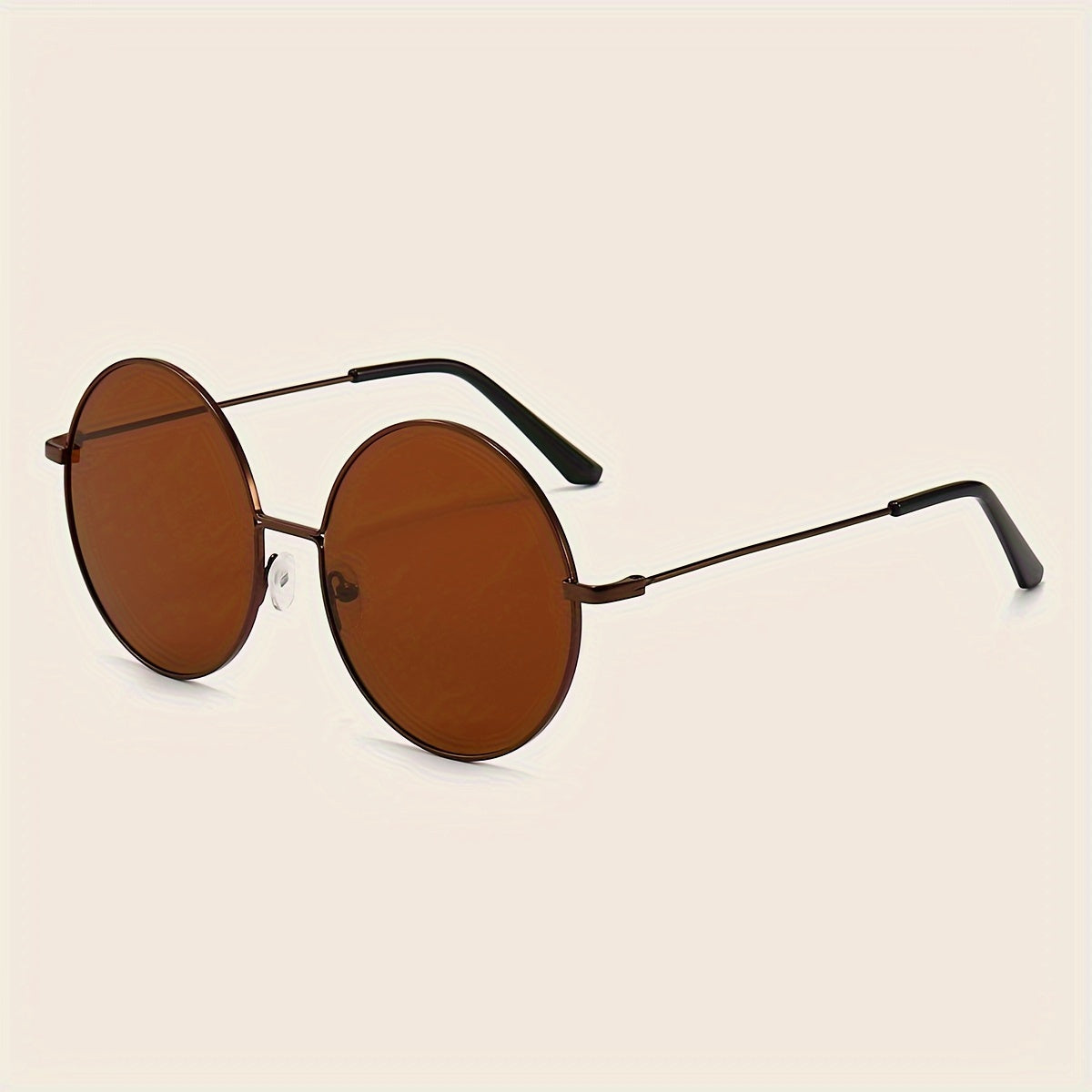 Очки в ретро-стиле с круглой металлической оправой для мужчин и женщин с зеркальными линзами для активного отдыха и рыбалки на открытом воздухе