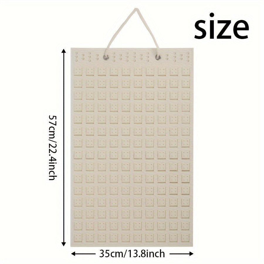 Подвесной органайзер для украшений из фетра для серег и ожерелий, стильное домашнее украшение