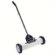 18-Inch Magnetic Floor Sweeper for Metal Debris Removal with Release Handle