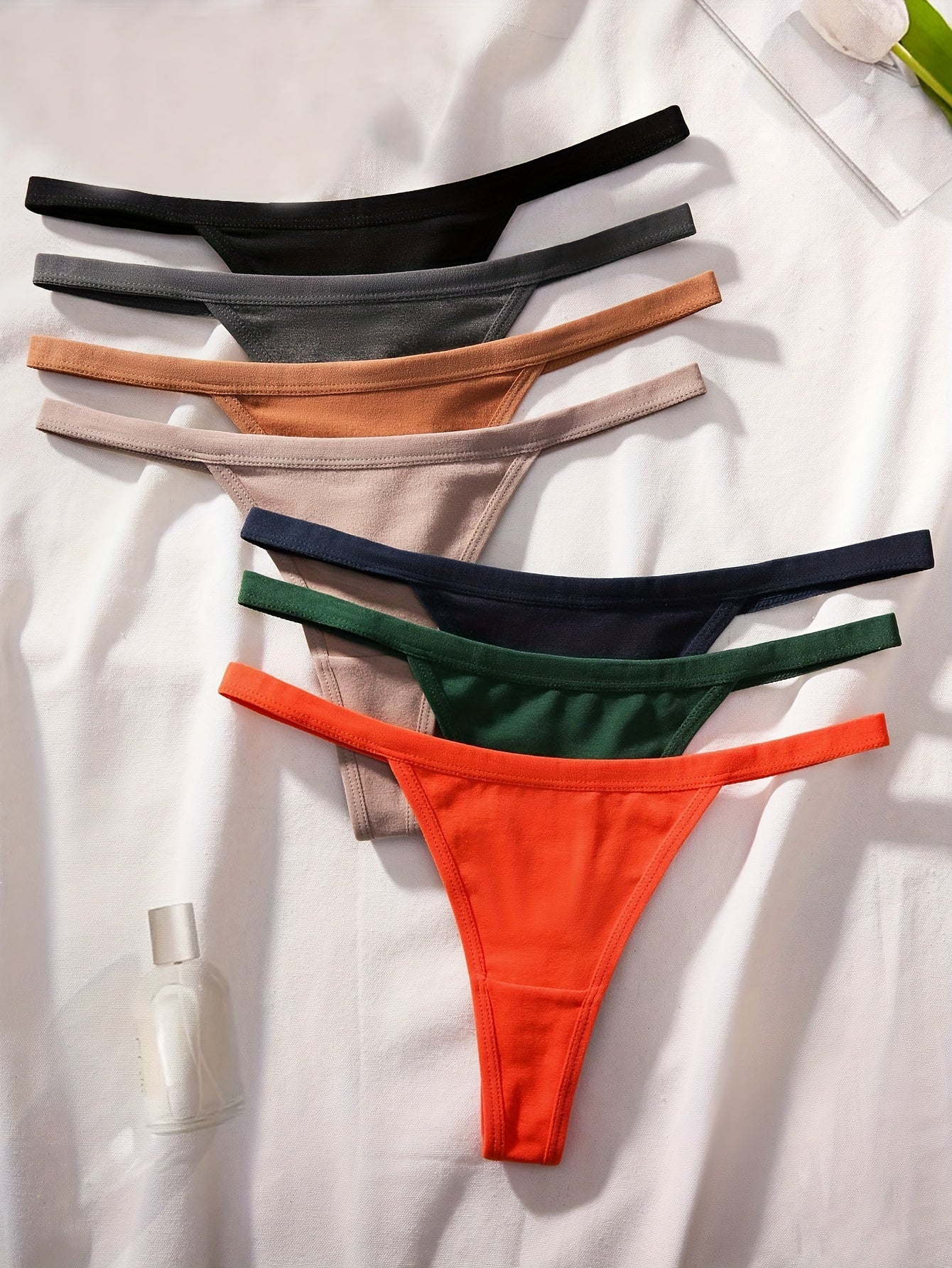 7-Donali toʻliq tikanli chiroyli qavatli tanga ichki kiyimlar ayollar uchun sexy qulay lingerie