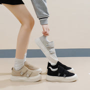 Women's White Sneakers Spring Thick Sole Athletic Casual Shoes