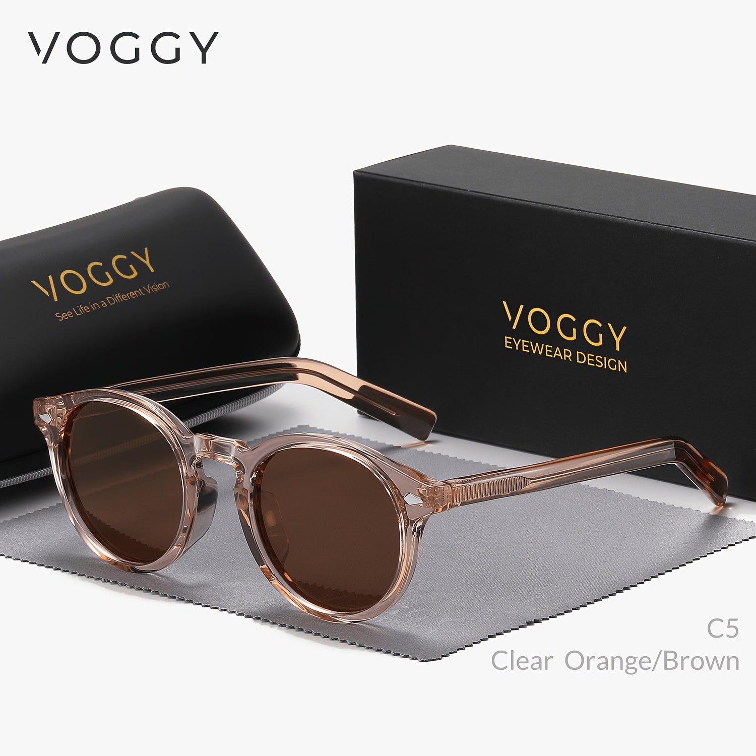 Polarized Square Sunglasses for Men and Women TR90 Frame UV400 Driving Fishing Outdoor