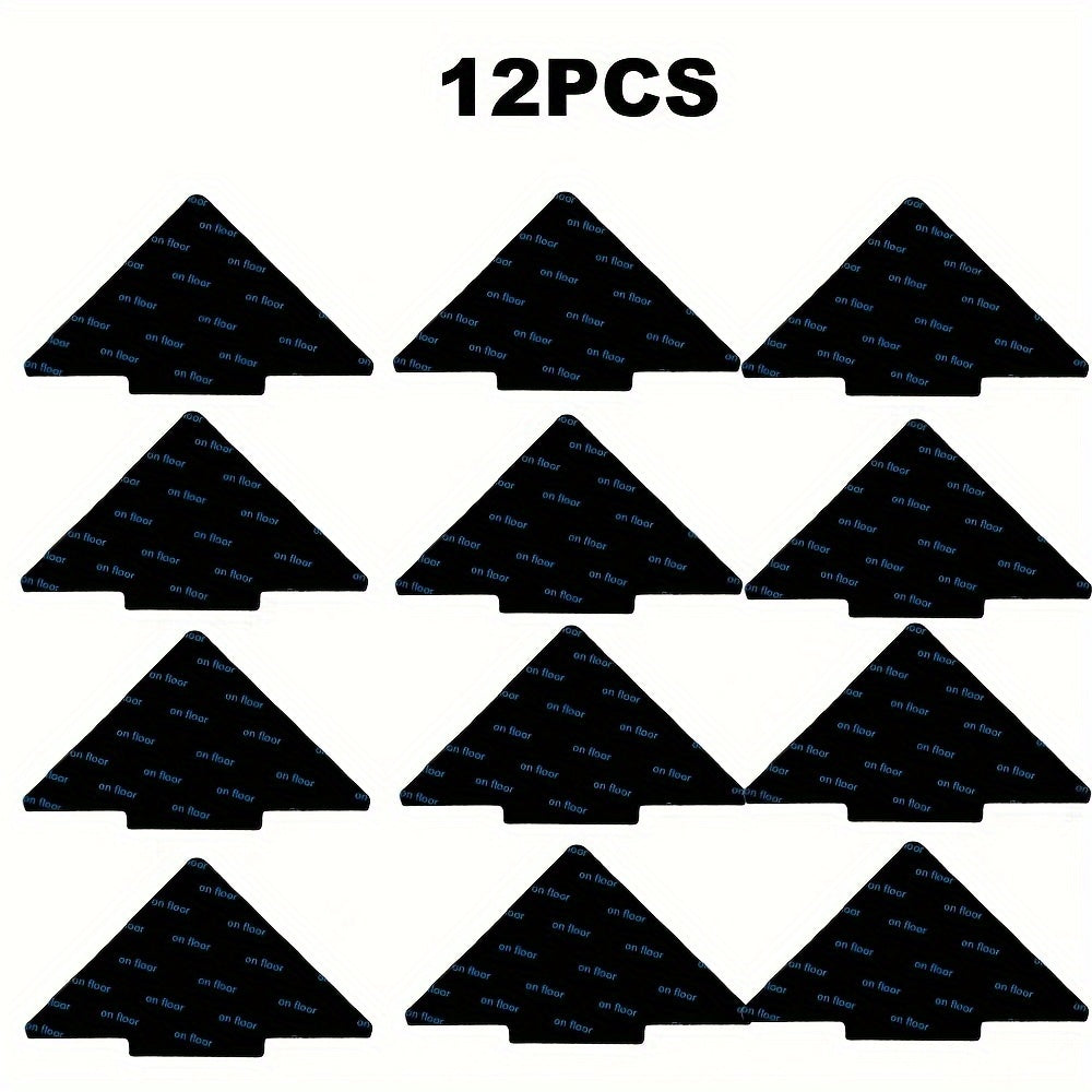 Tree-Shaped Rug Grip Stickers Non-Slip Reusable Washable for Hardwood Floors and Tiles