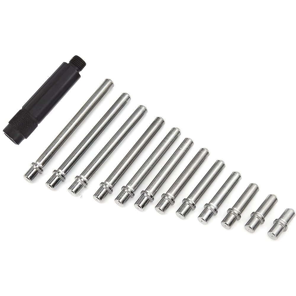 1 dona Temir va Plastik Dial Bore Indikatori, 5.08 sm - 15.24 sm chuqurlik, 0.0 sm aniqlik, to'lovsiz qo'lda ishlash