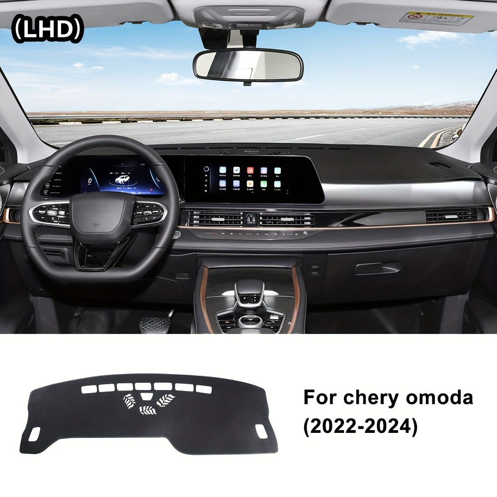 Car Dashboard Sun Shade Mat for Omoda 2022-2024 UV-Resistant Carpet Cover