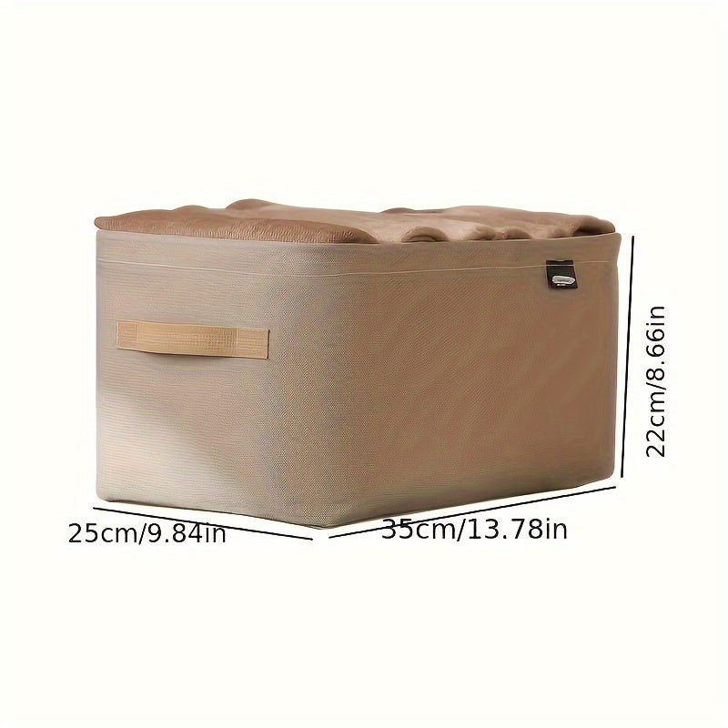 Durable Storage Box with Handles for Clothes Toys and Home Organization