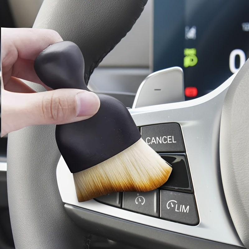 Car Interior Detailing Brush Soft Bristle Cleaner for Air Vents Dashboard Upholstery