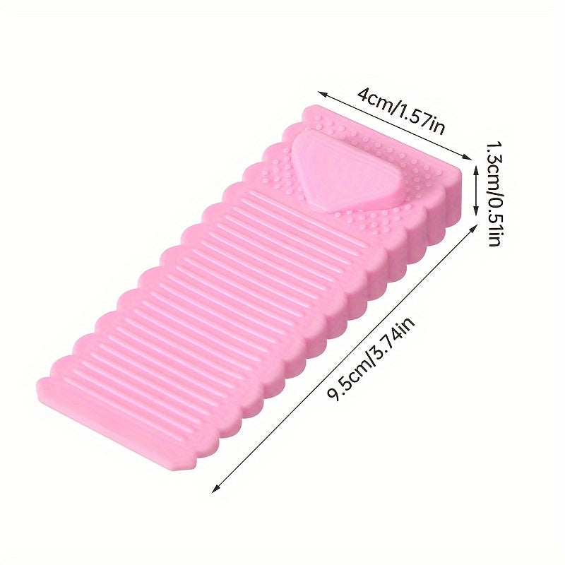 Silicone Windproof Door Stopper Anti-Pinch Household Safety Rubber Wedge
