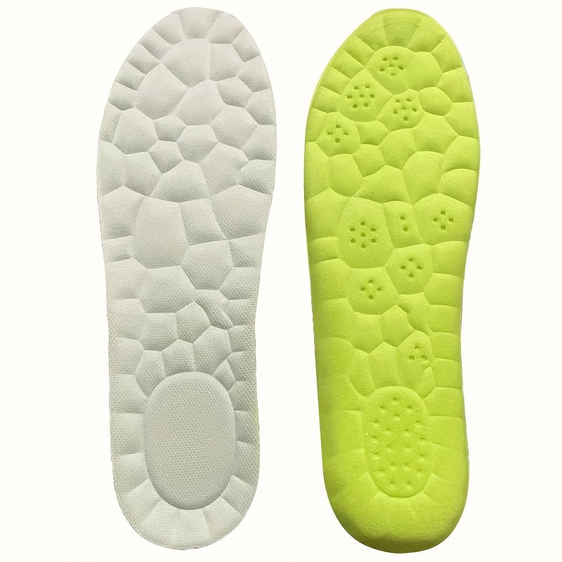 Unisex Foot Insoles with Heel and Arch Support Soft Sponge Material