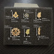 Vintage Style Masonic Brooch Set with Rhinestone Pins for Men’s Suits and Jackets