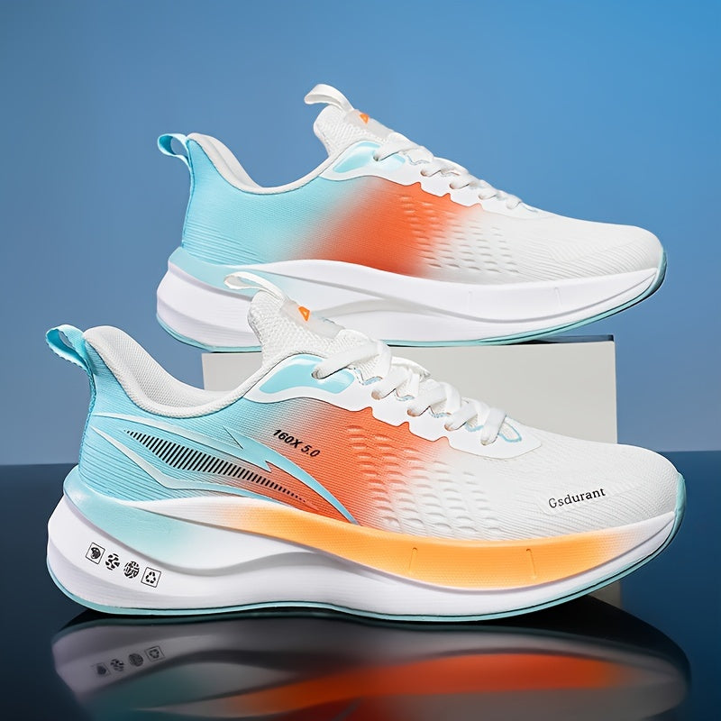 Men's Lightweight Breathable Running Shoes with Shock Absorption for Outdoor Activities