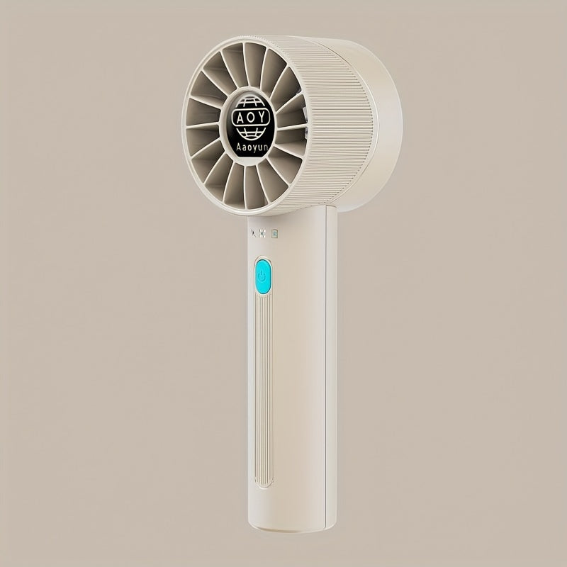 Portable Handheld Fan USB Rechargeable Mini Personal Fan with 4 Speeds