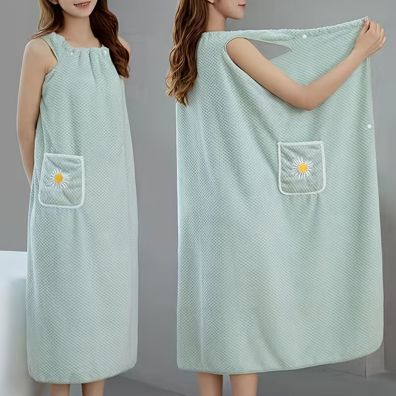 Large Adult Bath Towel Soft Absorbent Water-Absorbing Hairless Skirt