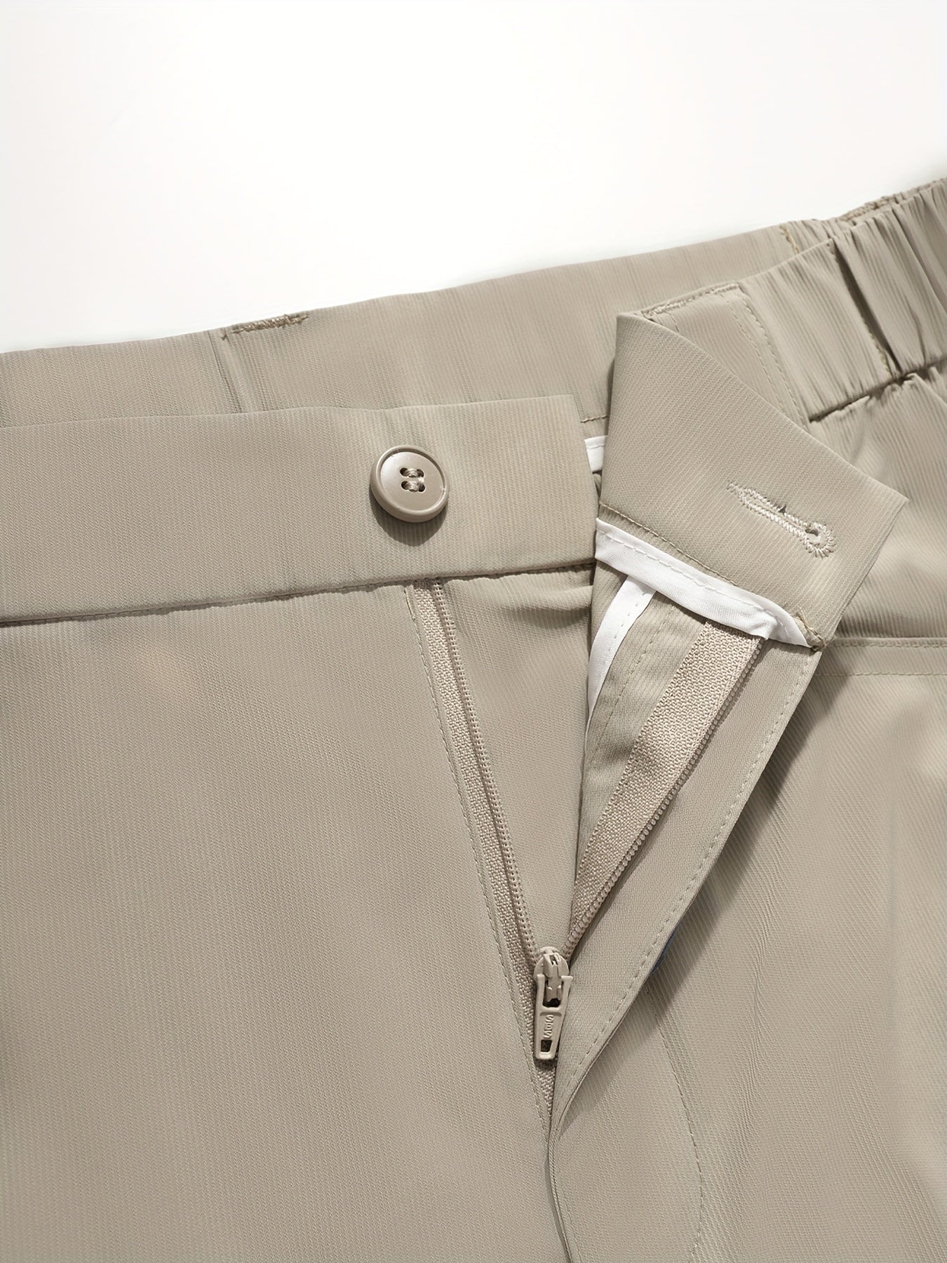 Pantalones tácticos de cargo para hombre de color sólido, ajuste regular, para todas las estaciones, poliéster con bolsillos multifunción