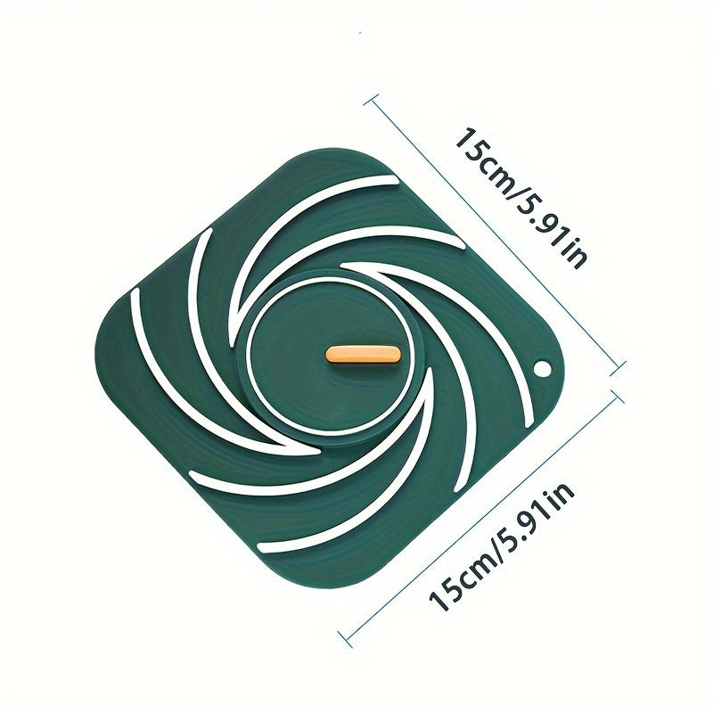 Cubierta de desagüe de suelo de silicona para baño, prevención de olores y protección contra fugas