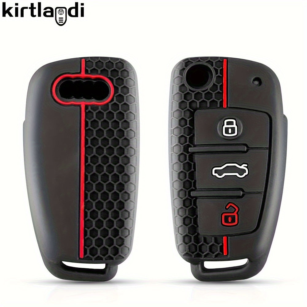 Silicone Car Key Fob Cover Universal for Most Vehicles Durable Accessory