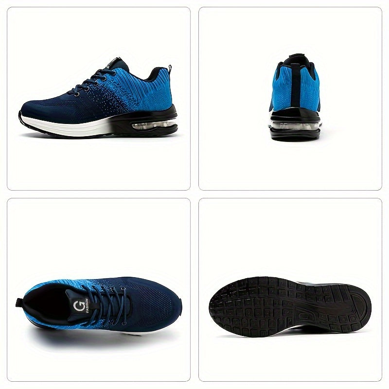 Men's Steel Toe Safety Shoes Casual Puncture Resistant Breathable Mesh