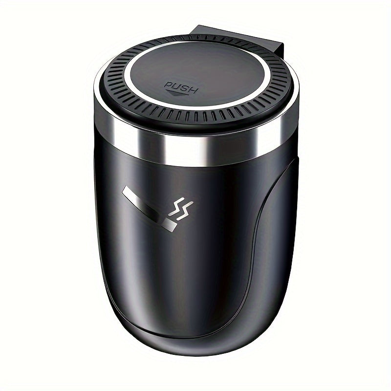 O'zgaruvchan qopqog'i va ichki plastmassasi bilan portativ LED avtomobil tutun qoplami