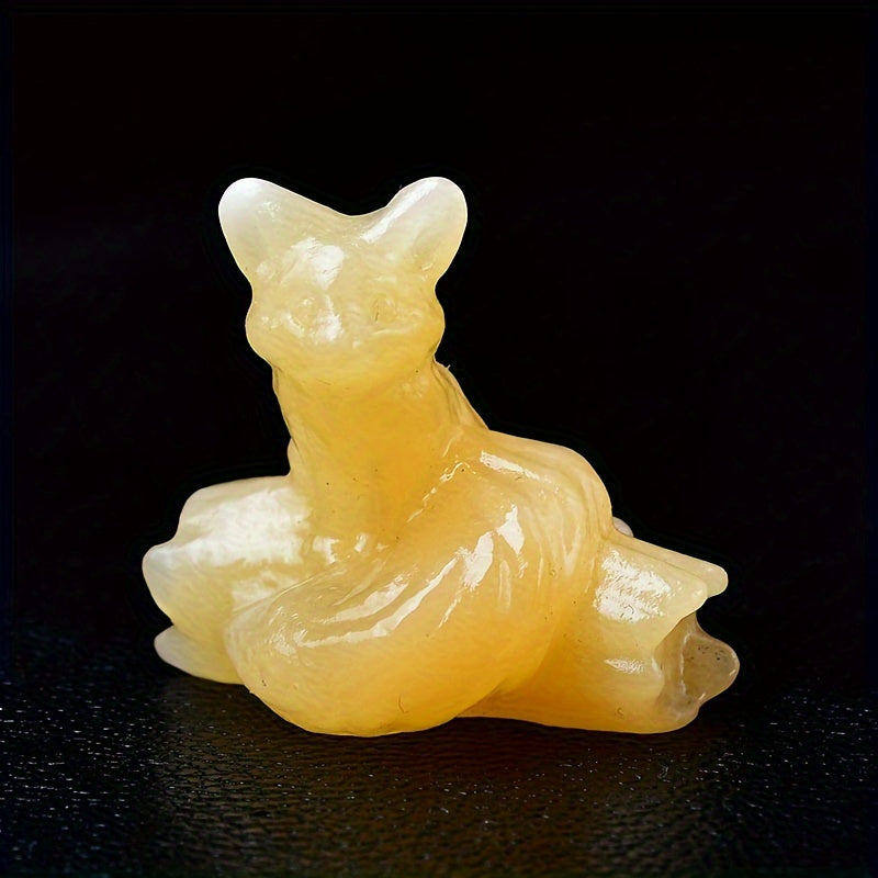 Tabiiy toshdan yasalgan to'qqiz ta sharchali fox oymasi, uy bezaklari va sovg'alar uchun