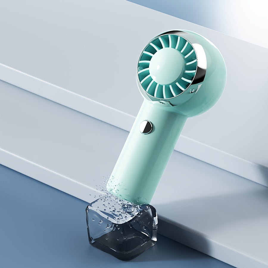 Mini Handheld Fan Rechargeable Portable with Quick Cooling 3 Speed Settings