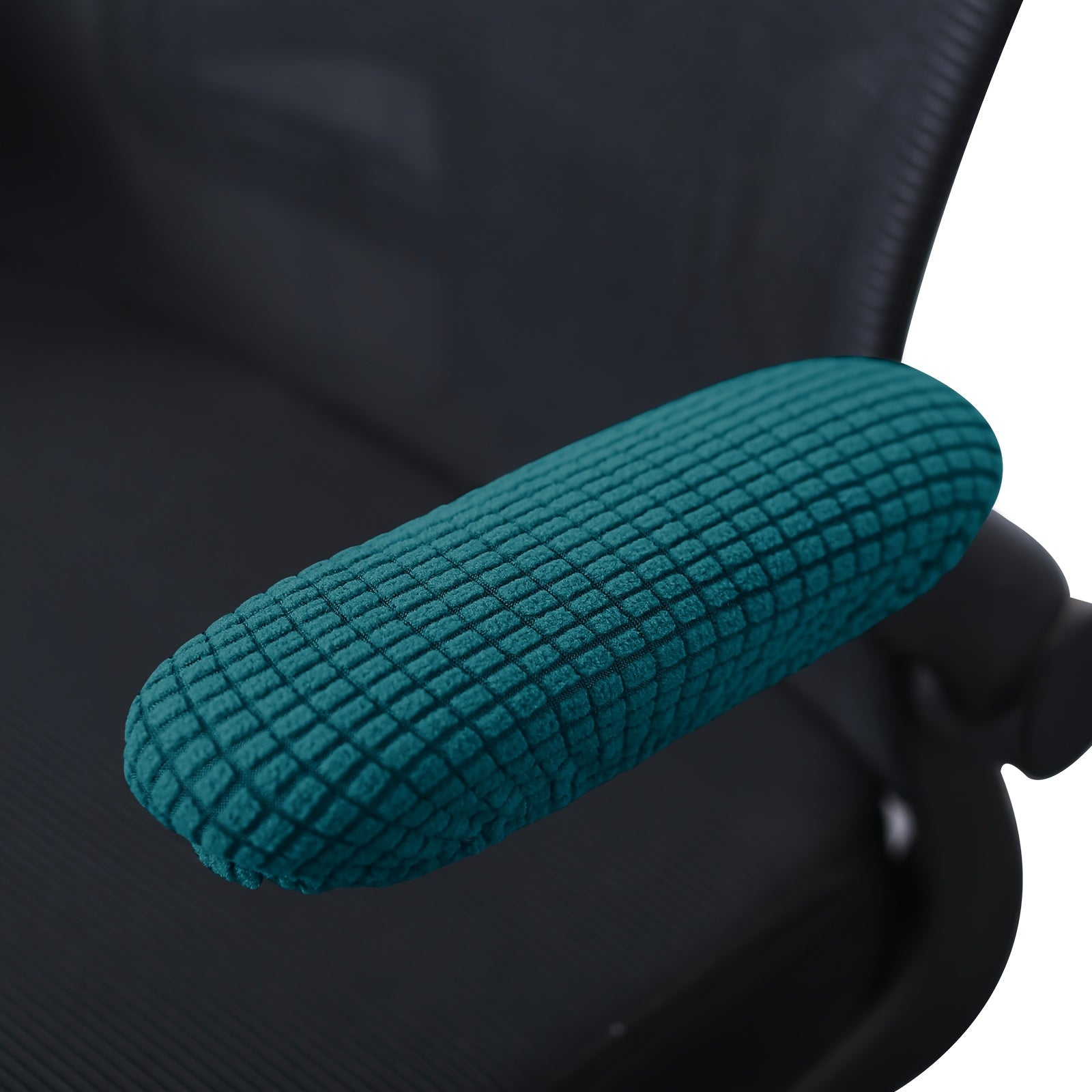 2-Pack Stretchable Polar Fleece Armchair Slipcovers Elastic Band Machine Washable