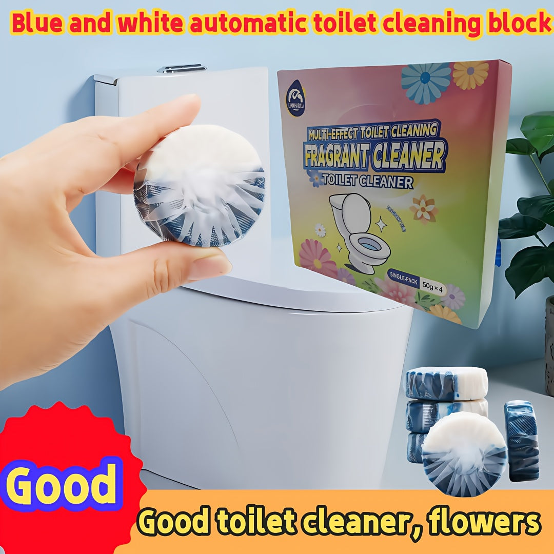 Blue and White Bubble Gel Toilet Cleaner Set 1-10L Concentrated Sodium Bicarbonate