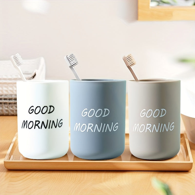 Унисекс пластиковый стакан для зубных щеток — простая необходимость для ванной комнаты для пар