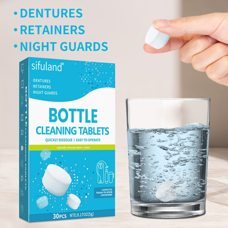 Pack of 30 Effervescent Cleaning Tablets for Kettles and Coffee Machines